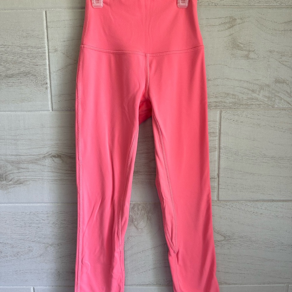 Lululemon Athletica Coral Leggings
